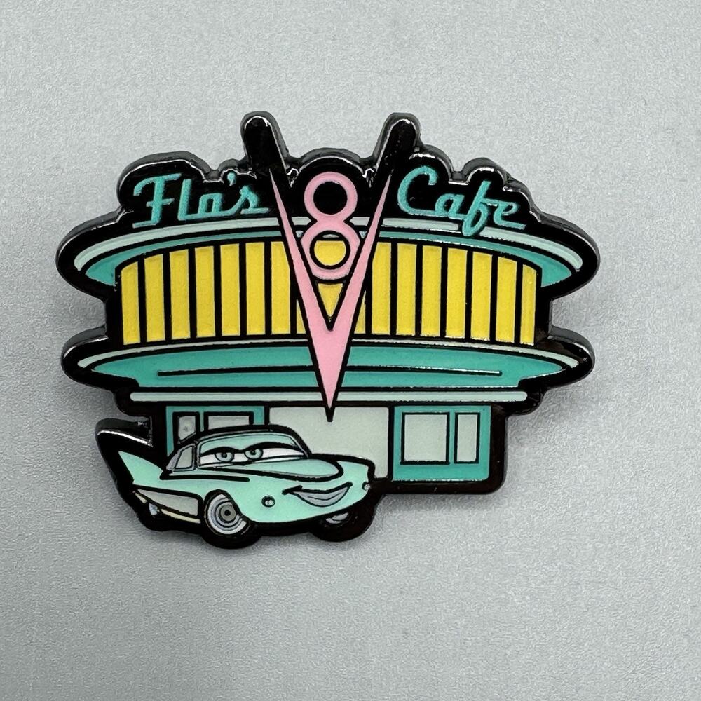 Loungefly Disney Pixar Restaurant Blind Pin CARS FLO'S CAFE New Open Box